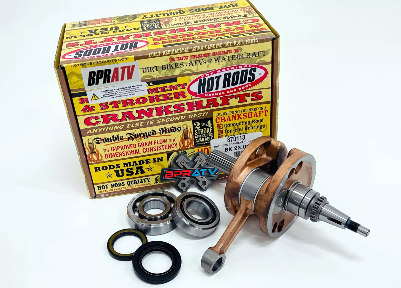 06+ Honda TRX450R TRX 450R Hot Rods Crank 96mm JE 12.8:1 Piston Gaskets Rebuild - Image 9