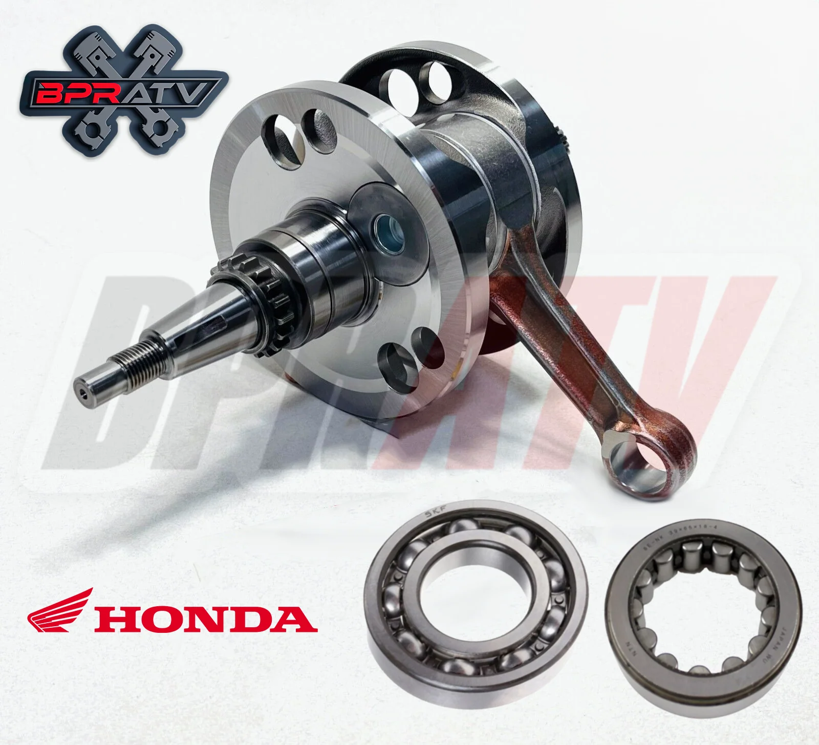 06+ Honda TRX450R TRX 450R Wiseco Piston Stock Cylinder Crank Engine Rebuild Kit - Image 16