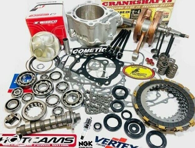 06+ TRX 450R 100mm Big Bore Stroker Complete Rebuild +1 Valves Stage 3 Cam Kit