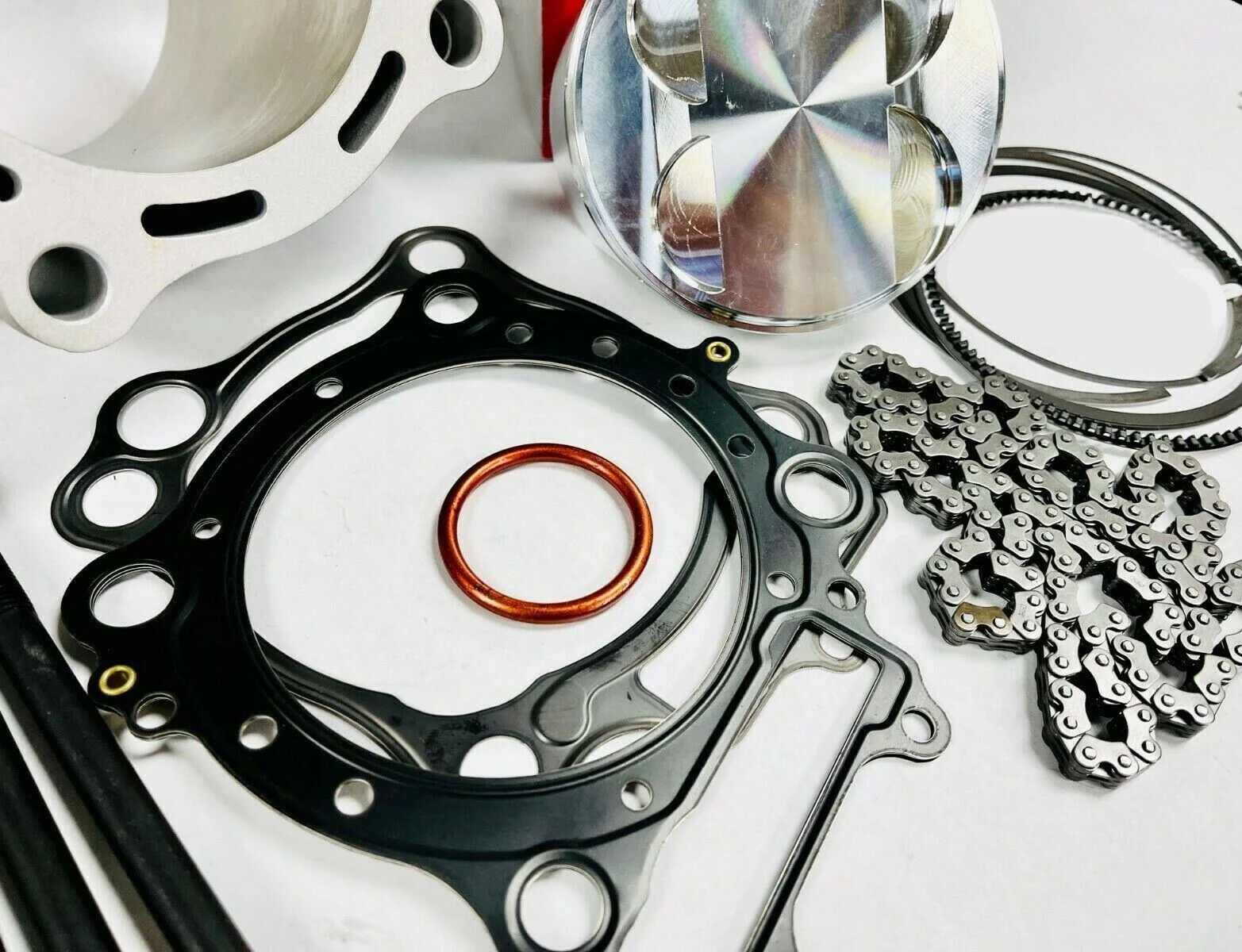 06+ TRX 450R 100mm Big Bore Stroker Complete Rebuild KPMI Valves Stage 3 Cam Kit - Image 6