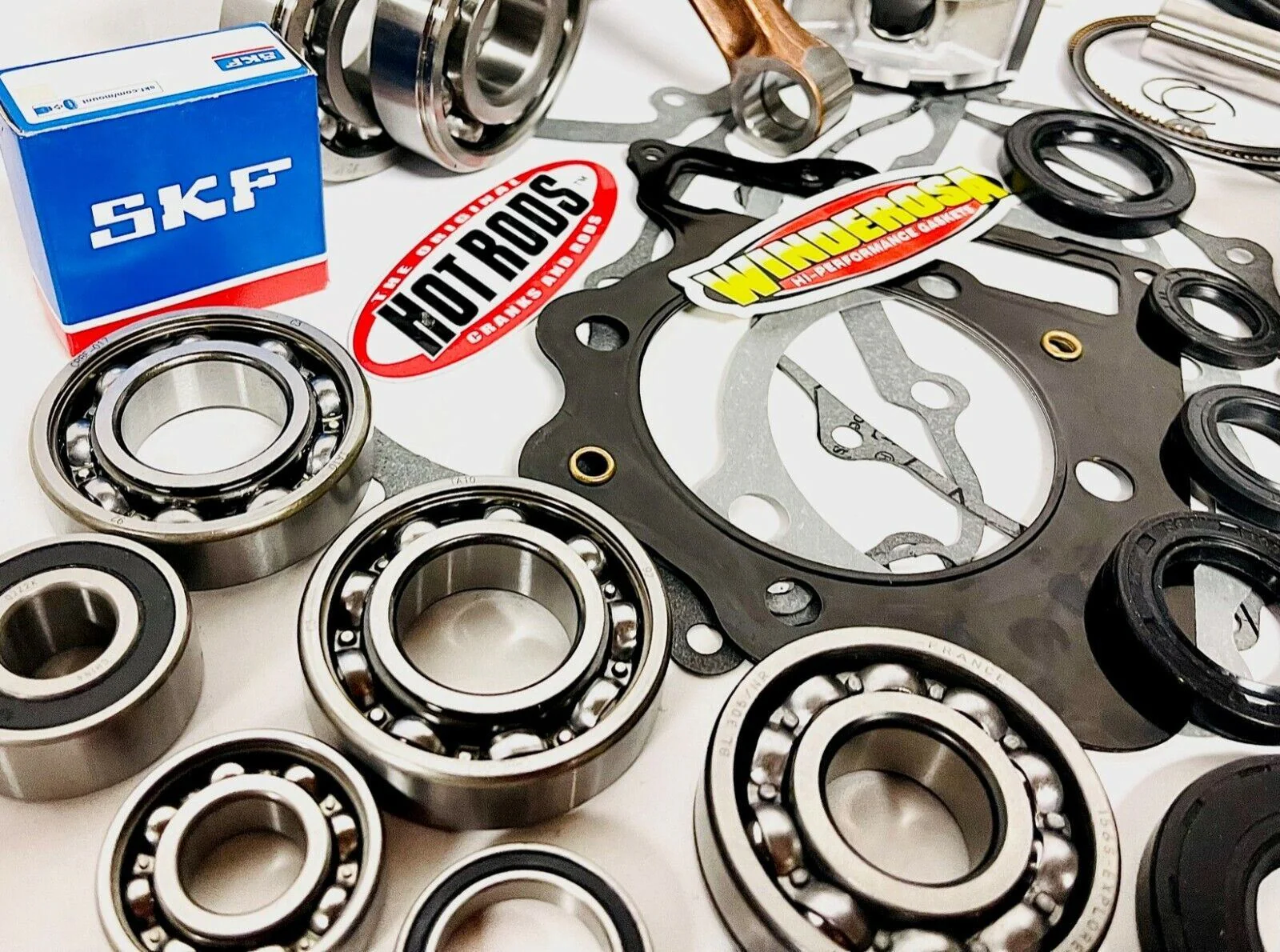 06+ TRX 450R 100mm Big Bore Stroker Complete Rebuild KPMI Valves Stage 3 Cam Kit - Image 8