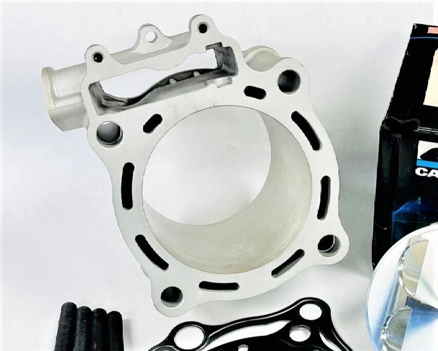 06+ TRX 450R TRX450ER OEM Honda Cylinder Stock Bore Top End Rebuild Assembly Kit - Image 9