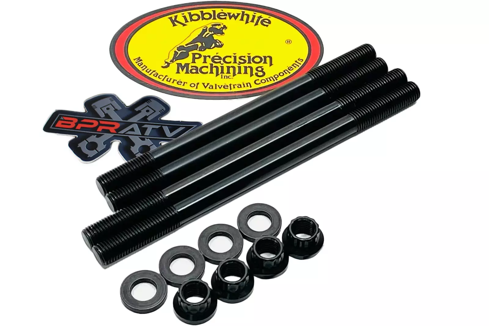 06+Yamaha Raptor 700 Kibblewhite Stronger Heavy Duty Cylinder Head Studs Bolts - Image 10