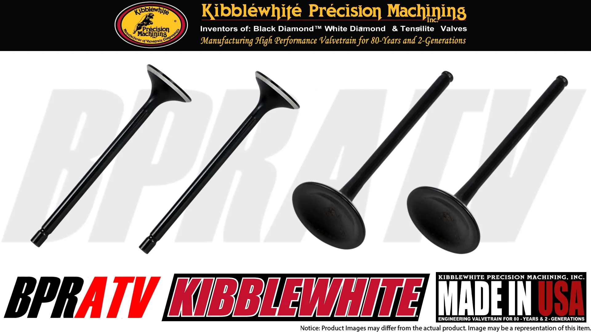 07-25 Honda CRF150R CRF 150R Kibblewhite Head Intake Exhaust Valves Seals Set - Image 8