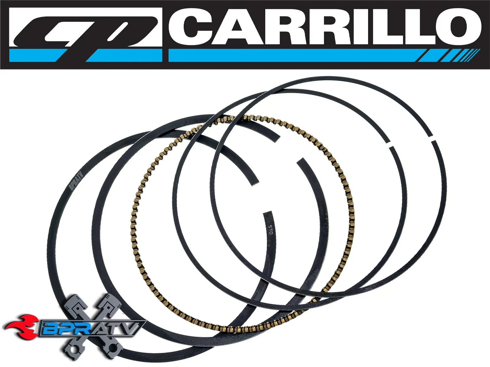 07-25 CRF150R CRF 150R CP Carrillo 13:1 66mm Standard Bore 149cc Pump Piston Kit - Image 14
