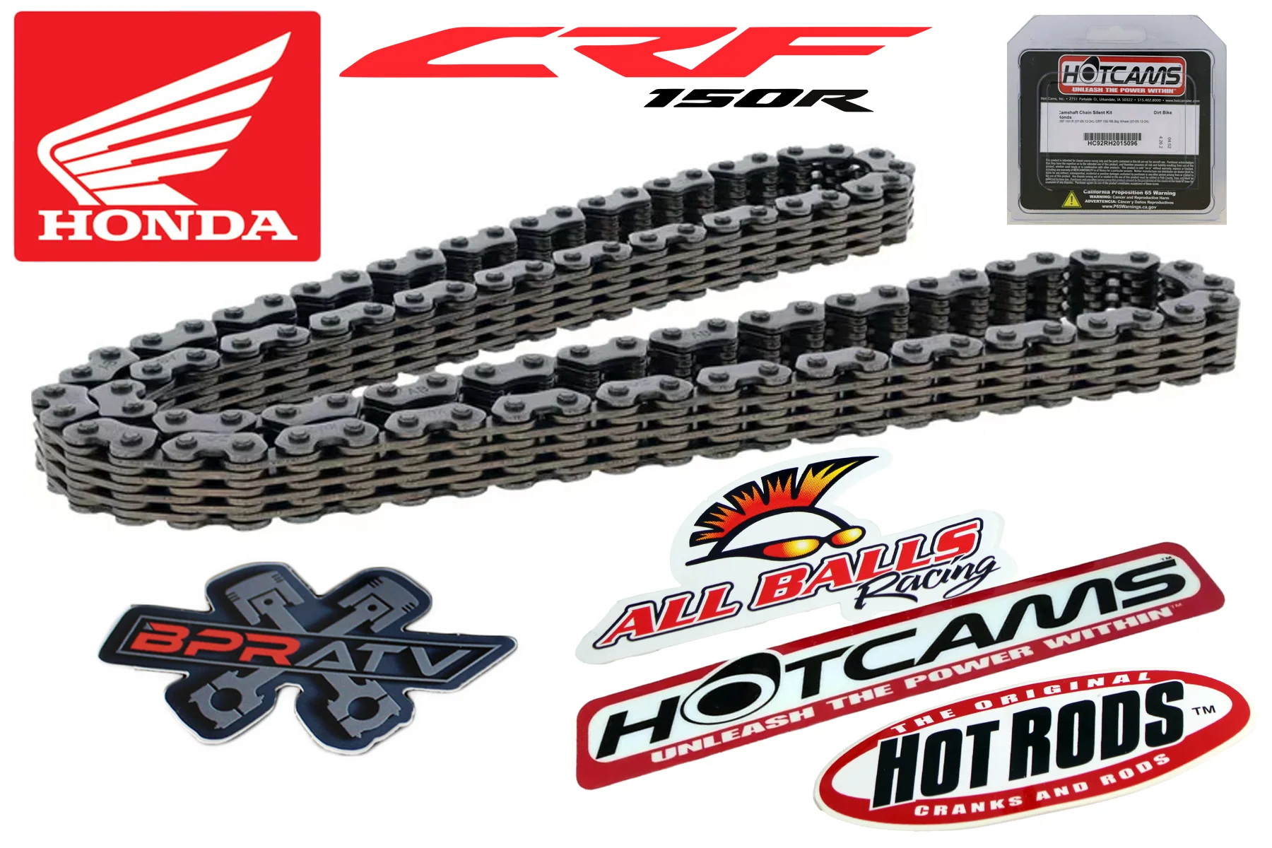 07-25 Honda CRF150R CRF 150RB Hot Cams Hotcams Heavy Duty Cam Chain Timing Chain - Image 3