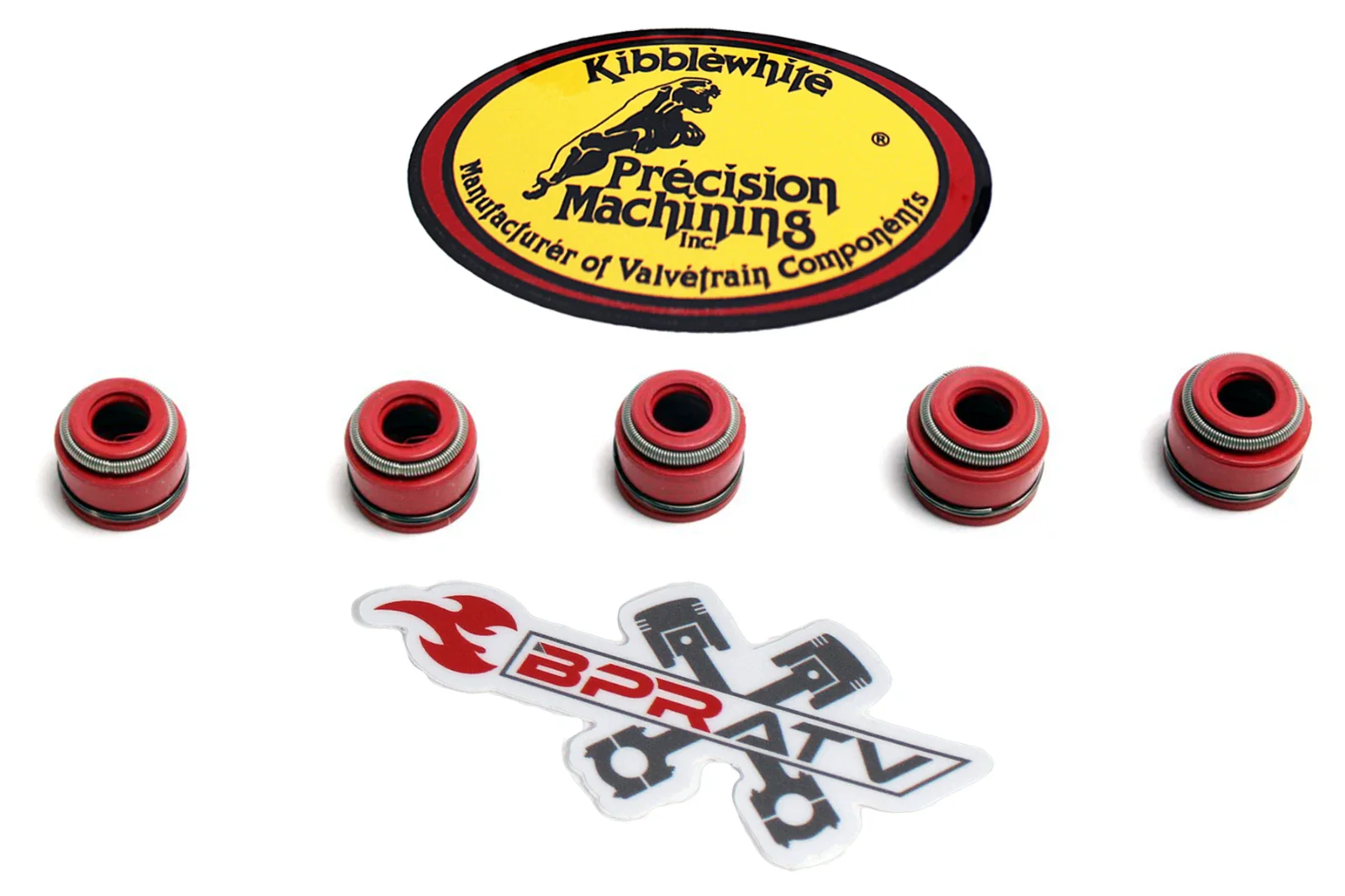 07+ Honda CRF150R CRF 150R Kibblewhite Viton Valve Stem Seals Seal Set of 4 Four - Image 18