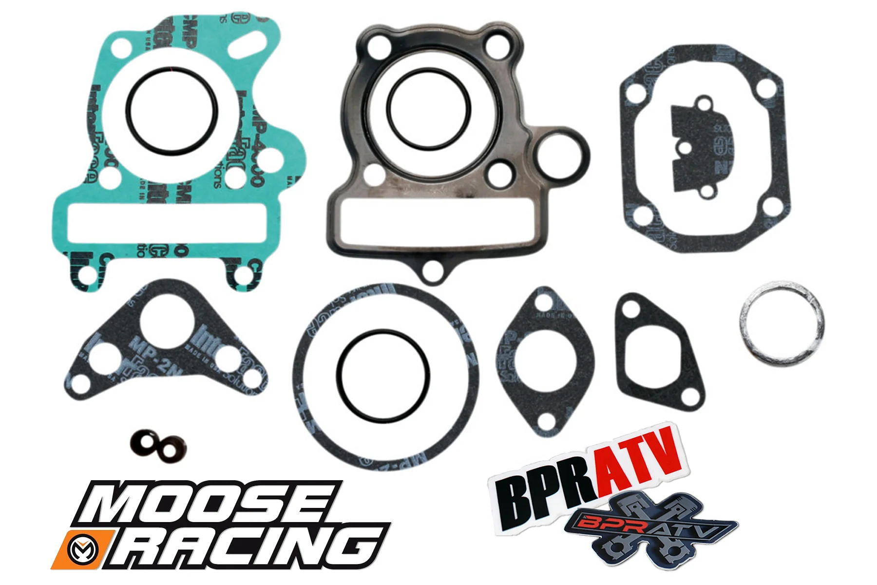 07+ Polaris Sportsman 90 Outlaw 90 Big Bore Kit 49mm Wiseco Top End Rebuild Kit - Image 9