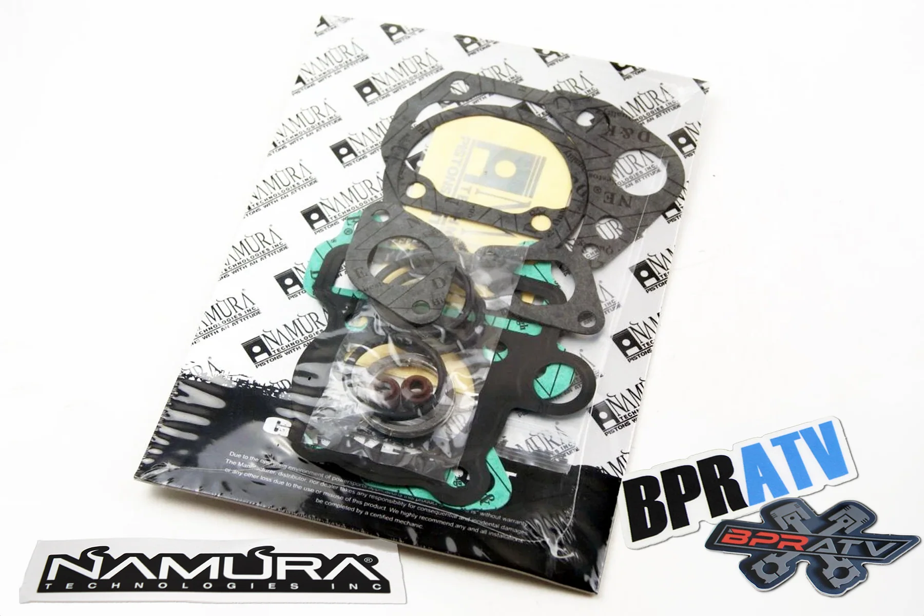 07+ Sportsman Outlaw 90 Big Bore 49m Cylinder Wiseco Piston Top End Rebuild Kit - Image 5