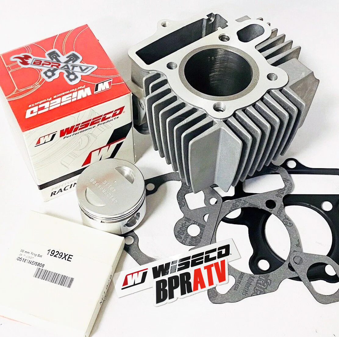 07+ Sportsman Outlaw 90 Big Bore Cylinder Kit 49 mm Complete Top End Rebuild Kit - Image 5