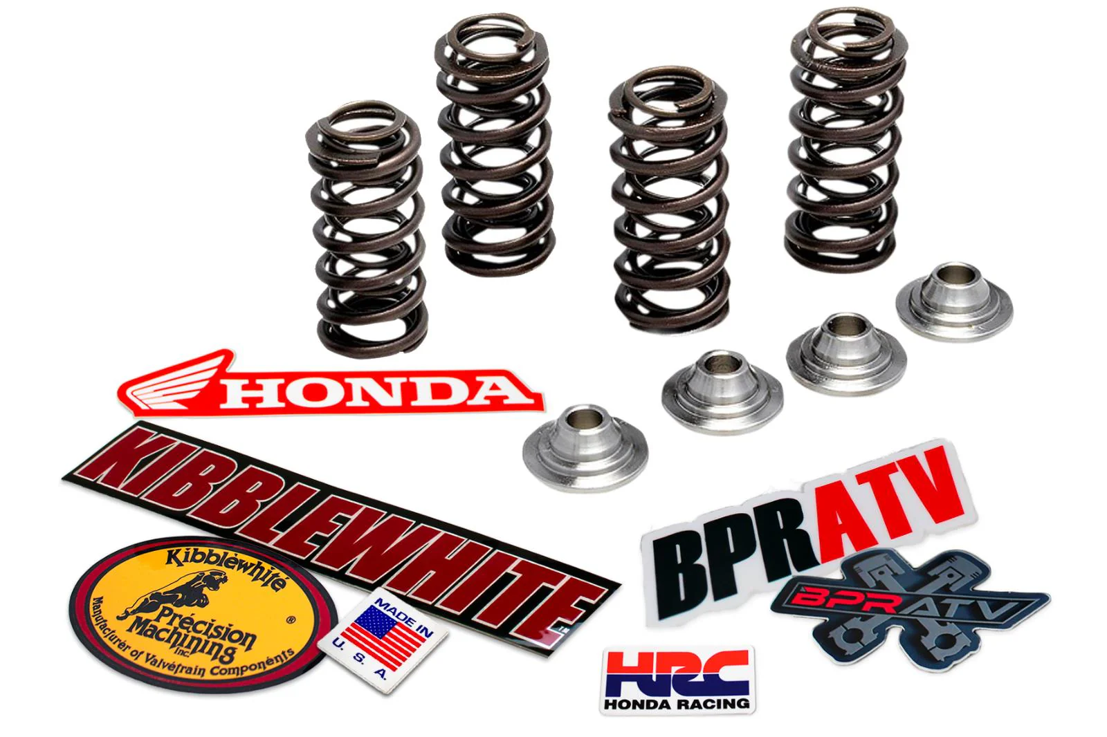 08 09 Honda TRX700XX TRX 700XX Kibblewhite Race Titanium Valves Springs Seal Kit - Image 8