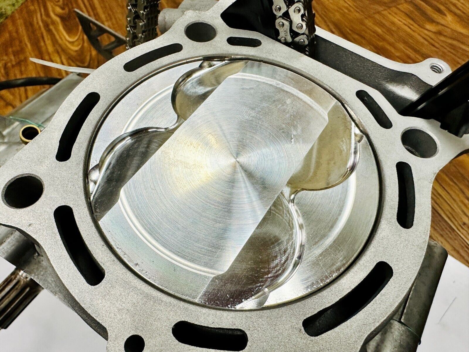 08-12 RMZ450 Big Bore Stroker Complete Motor Rebuild Assembled Engine 516cc - Image 4