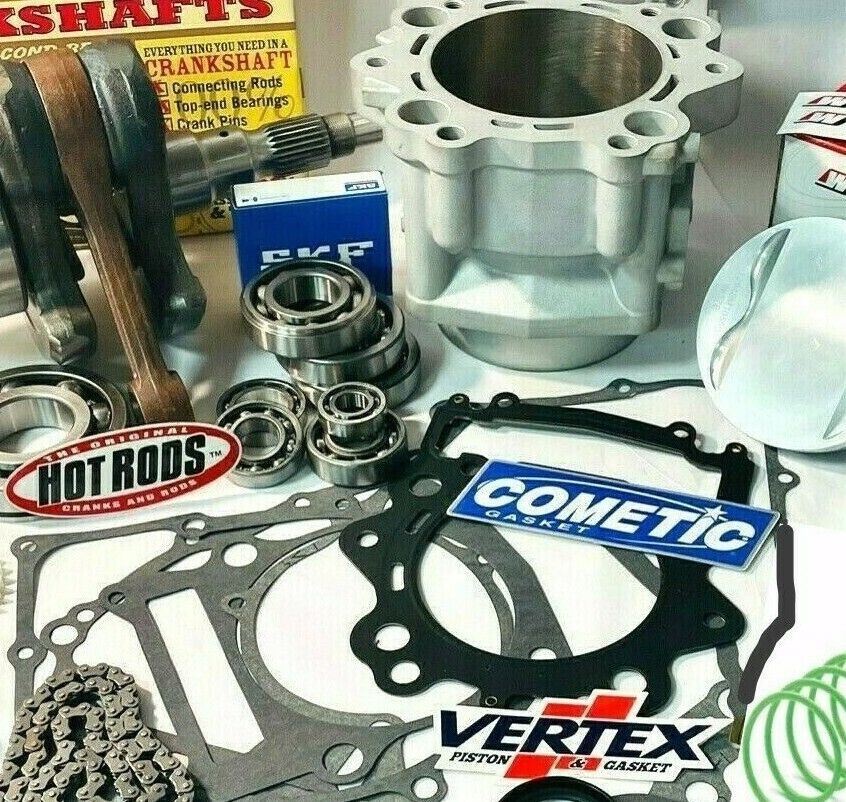 08-14 Grizzly 700 105.5 Big Bore Kit Complete Motor Engine Rebuild EPI Clutch - Image 3