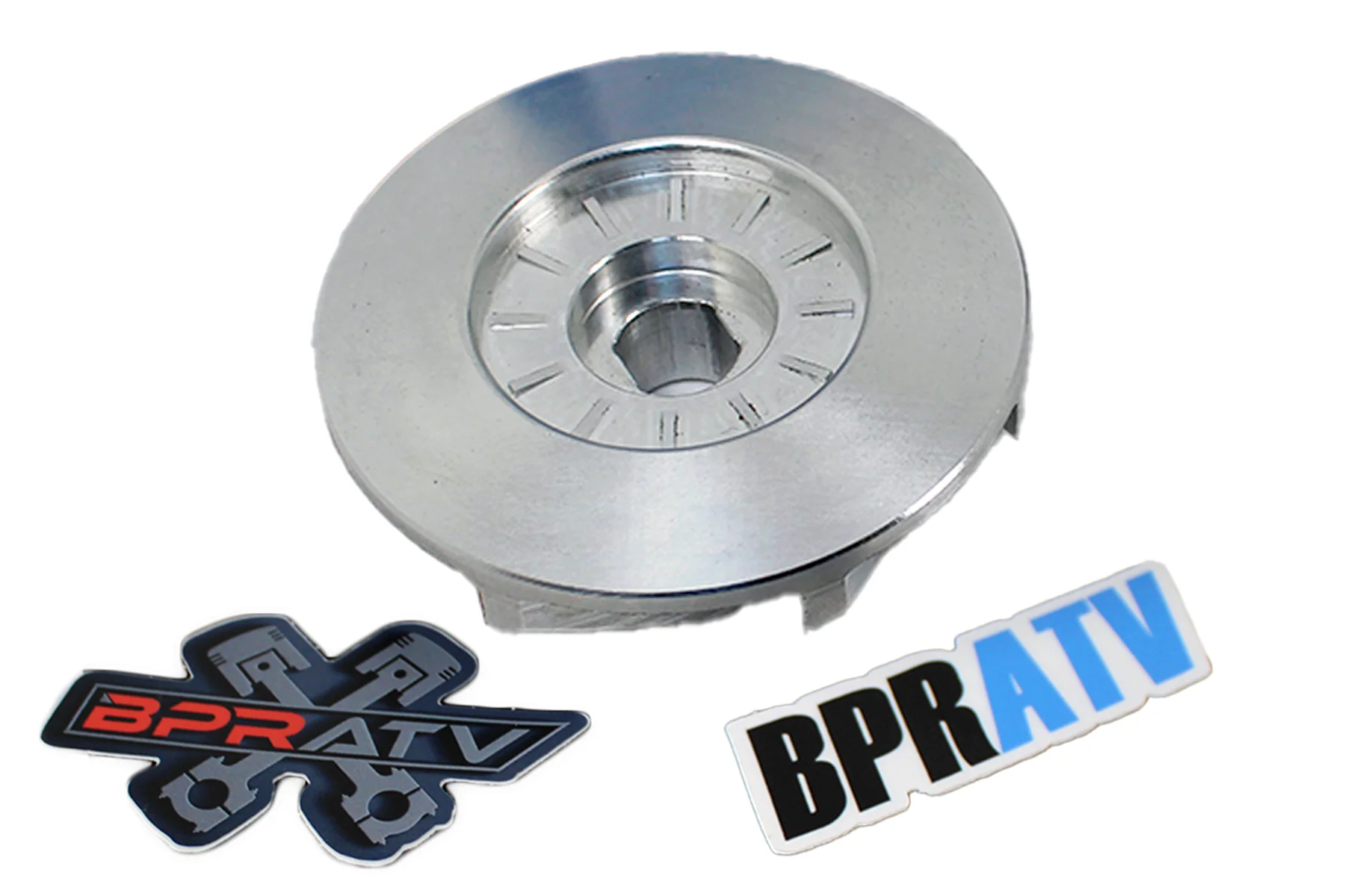 08-14 Polaris RZR 800 RZR800 BPR CNC Billet Aluminum Water Pump Impeller 5433684 - Image 2