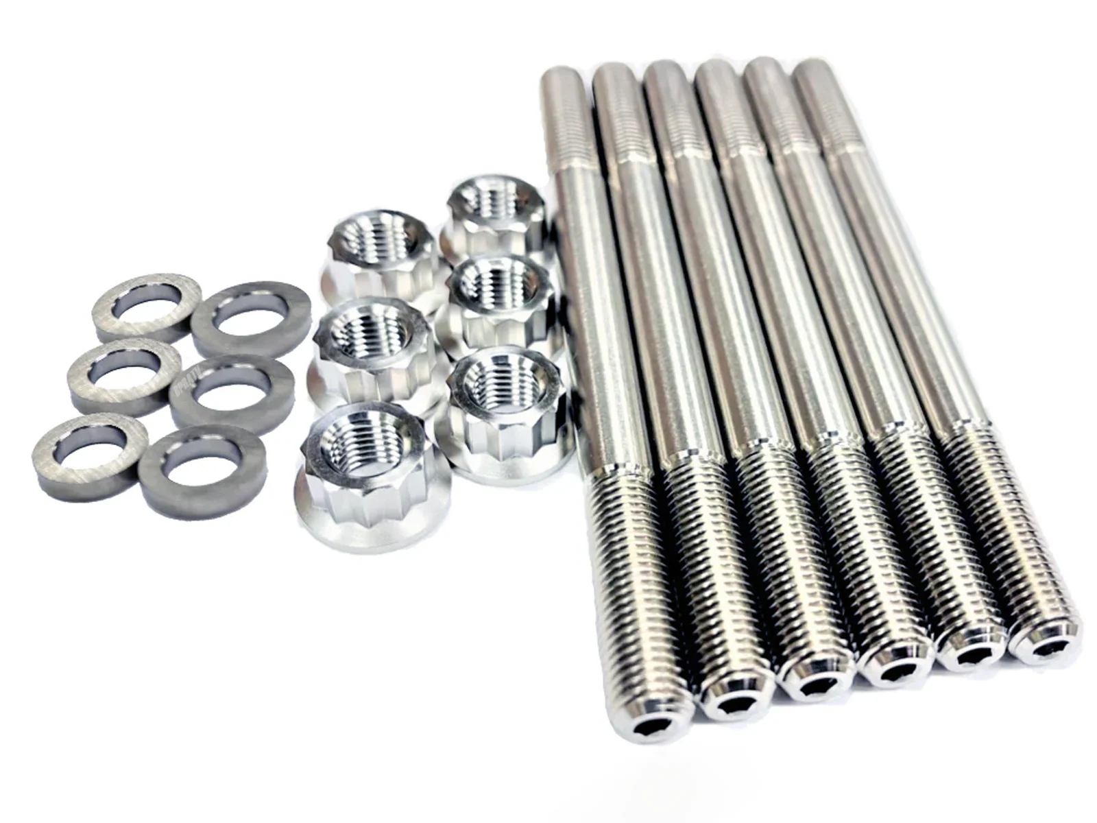 08-21 CBR1000R CBR 1000RR Ti Head Stud Kit Titanium Crankcase Cylinder Bolts Kit - Image 12
