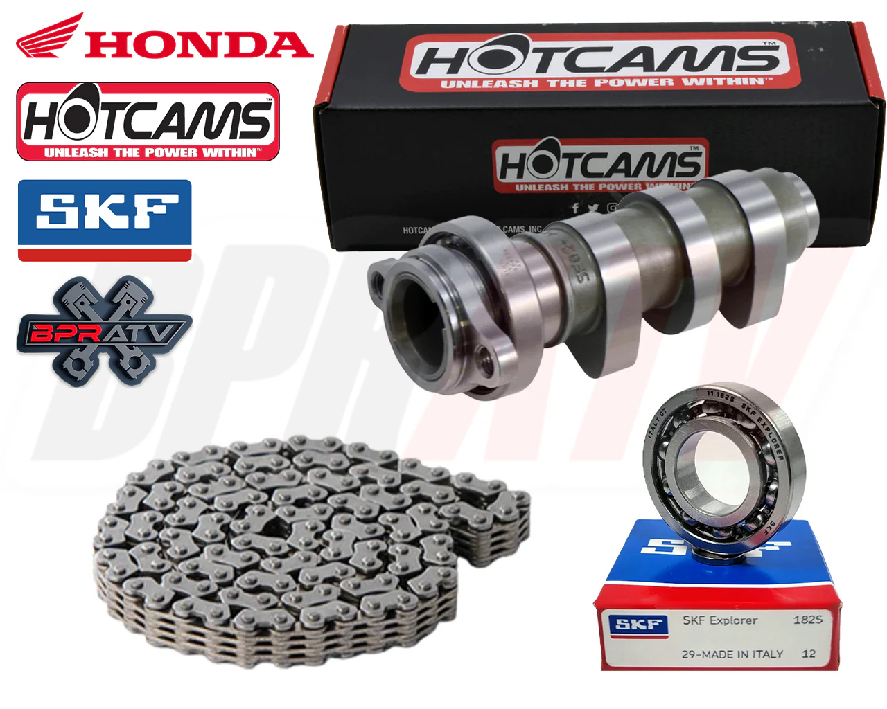 08 Honda CRF450R CRF 450R Stage 2 TWO Hotcam Hot Cam Hotcams & BPR Timing Chain - Image 16