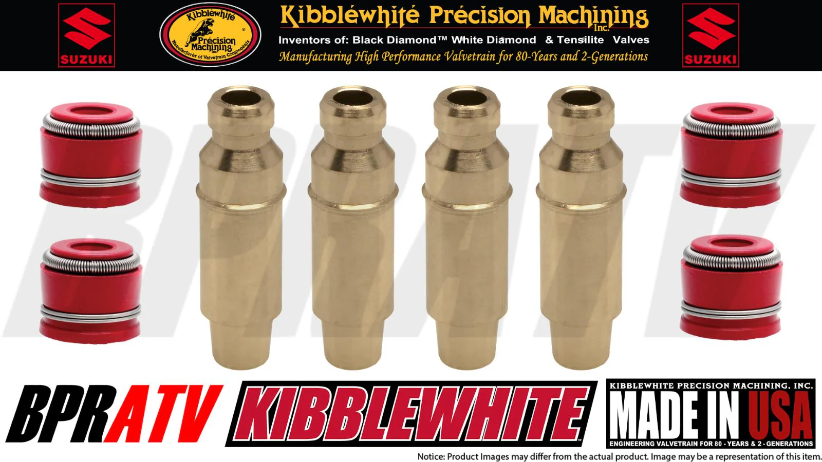 08+ RMZ450 RMZ 450 Kibblewhite Valves Stock Replacement Valve Springs Redo Kit - Image 14