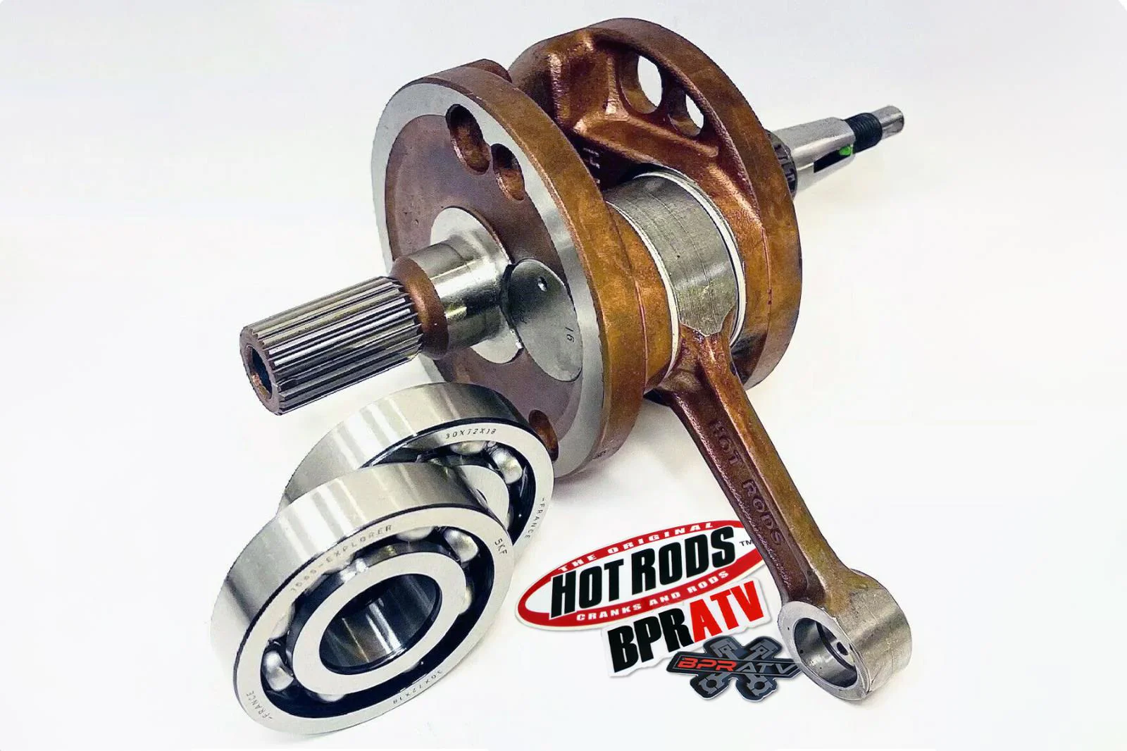 09-12 CRF450R CRF 450R Hot Rods Stock Replacement Crank Crankshaft Rod Bearings - Image 2