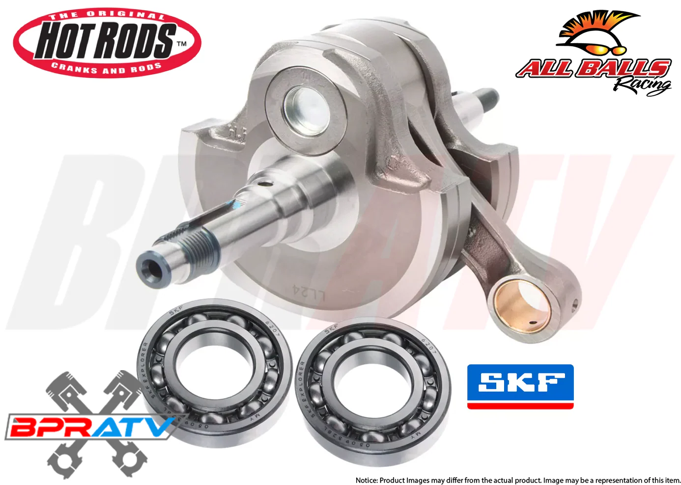 09-14 LTZ400 LTZ 400 Hotrods Hot Cams Bore Stock Cylinder CP STROKER Rebuild Kit - Image 11