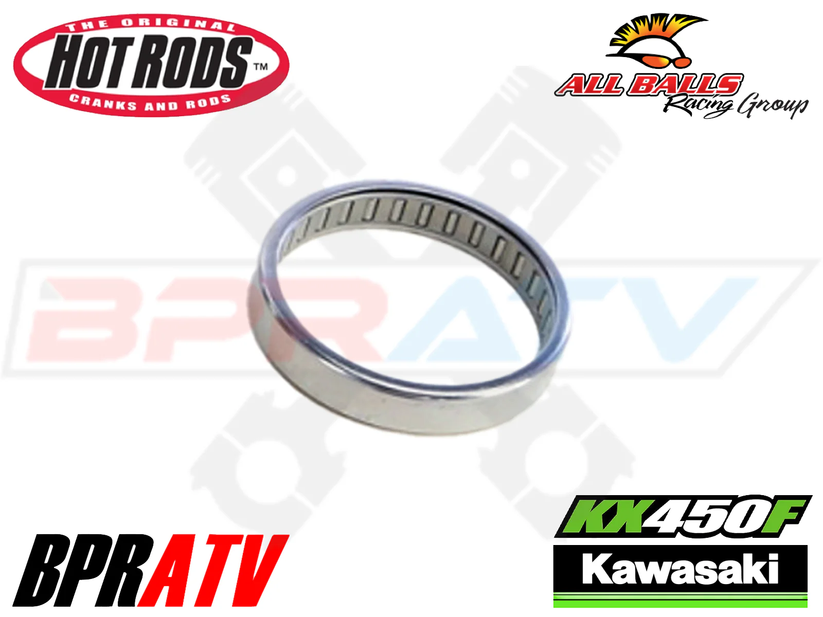 09-21 Kawasaki KX450F KX 450F Hot Rods TBK Heavy Duty Transmission Bearings Kit - Image 11