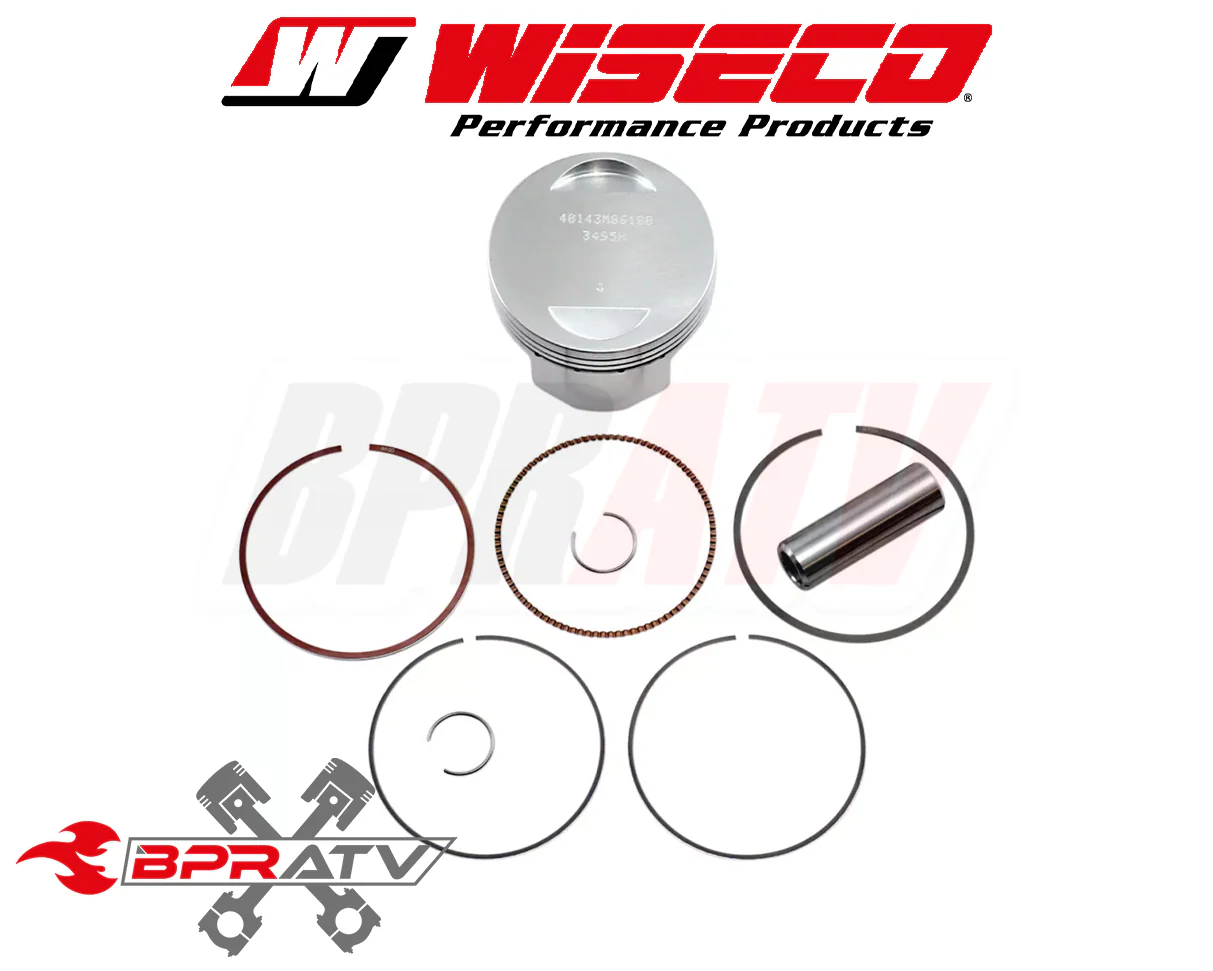 09-21 RZR 170 RZR170 Cylinder Head Valves Rebuild Wiseco Piston Cometic Top End - Image 11