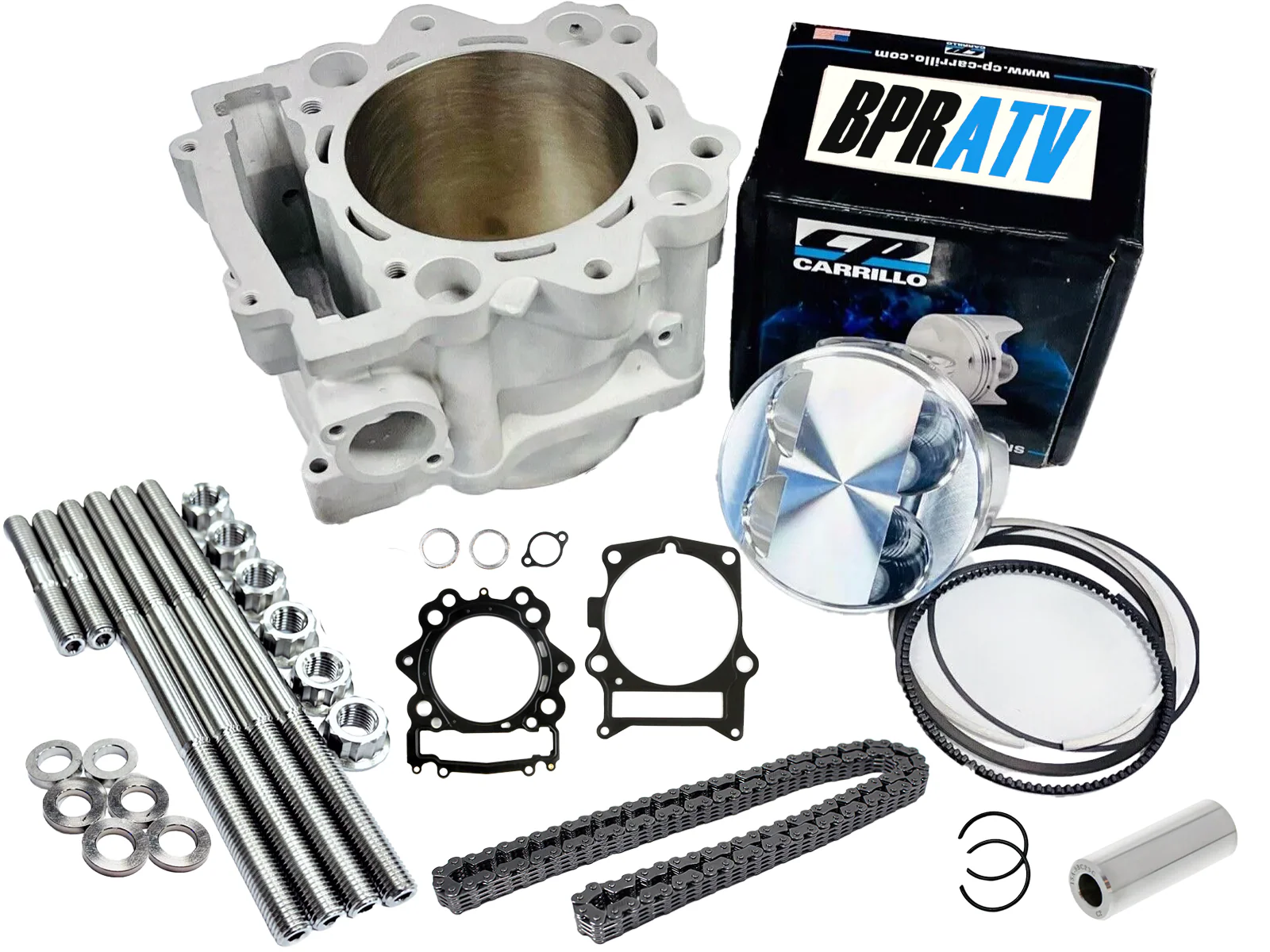 09+ Raptor 700 108mm Big Bore Stroker 815cc Complete Rebuild Kit Stage 3 Hot Cam - Image 3