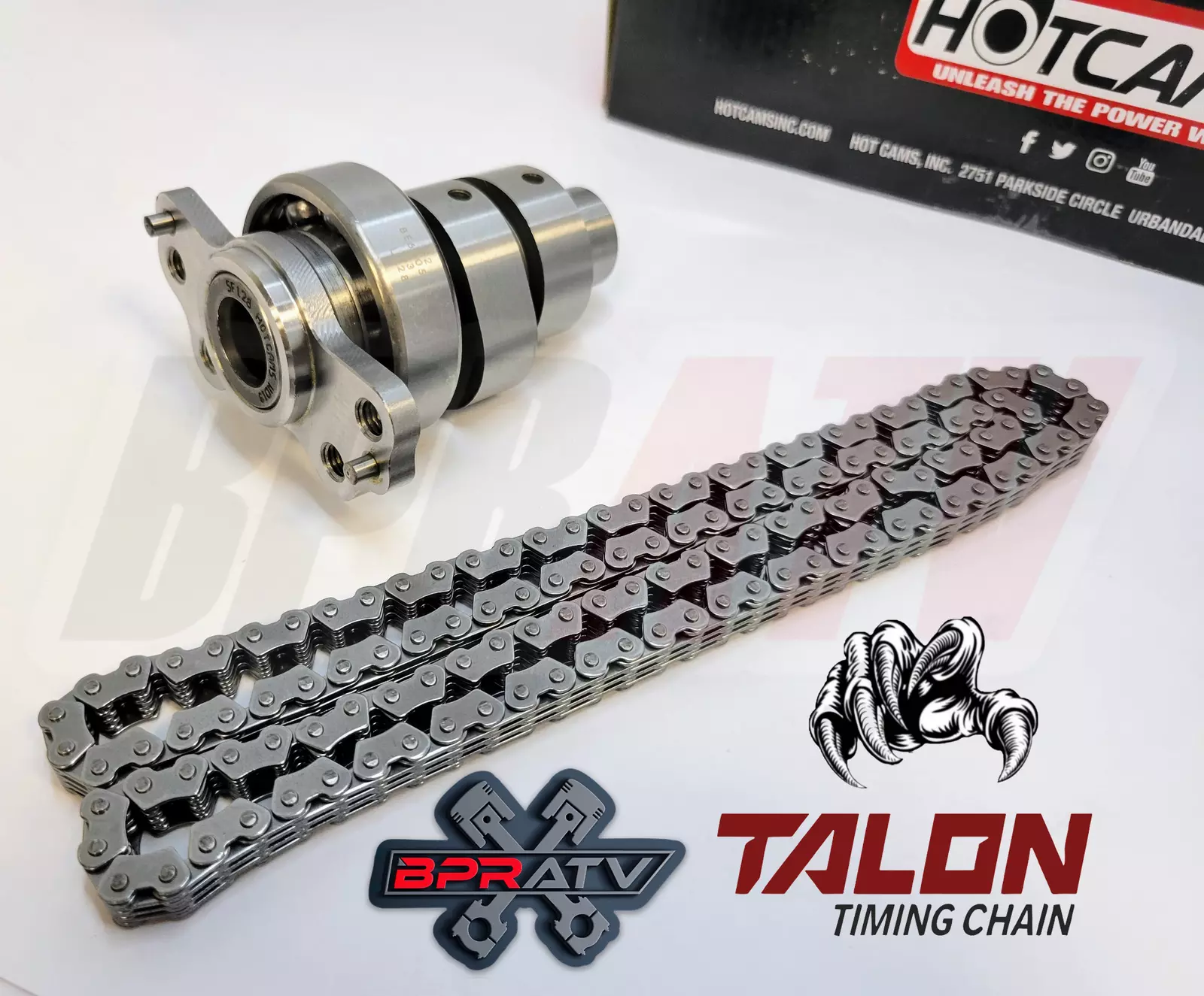 2009+ Raptor 700 700R Stage III 3 Three Hotcams Hot Cam Bearing Timing Chain Kit - Image 4