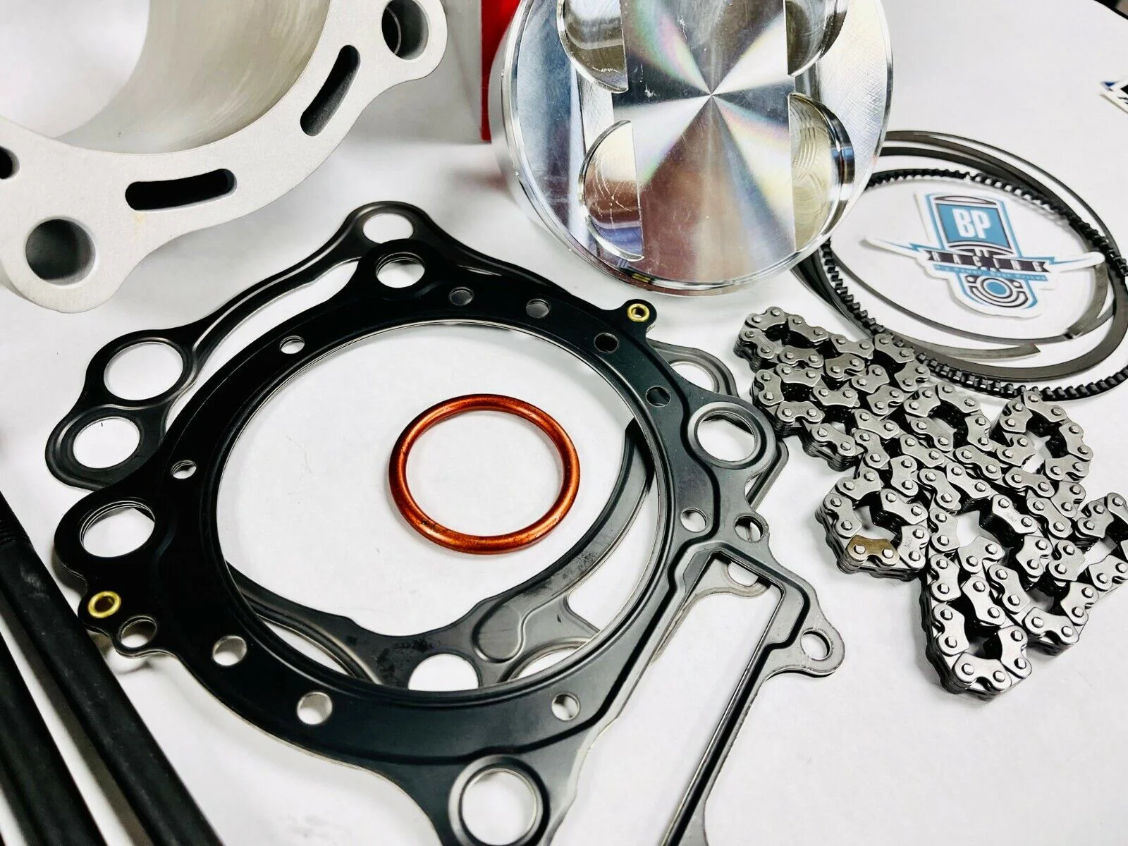 09 Raptor 700 OEM Yamaha Cylinder Stage 2 Hotcam Top End Rebuild Performance Kit - Image 3