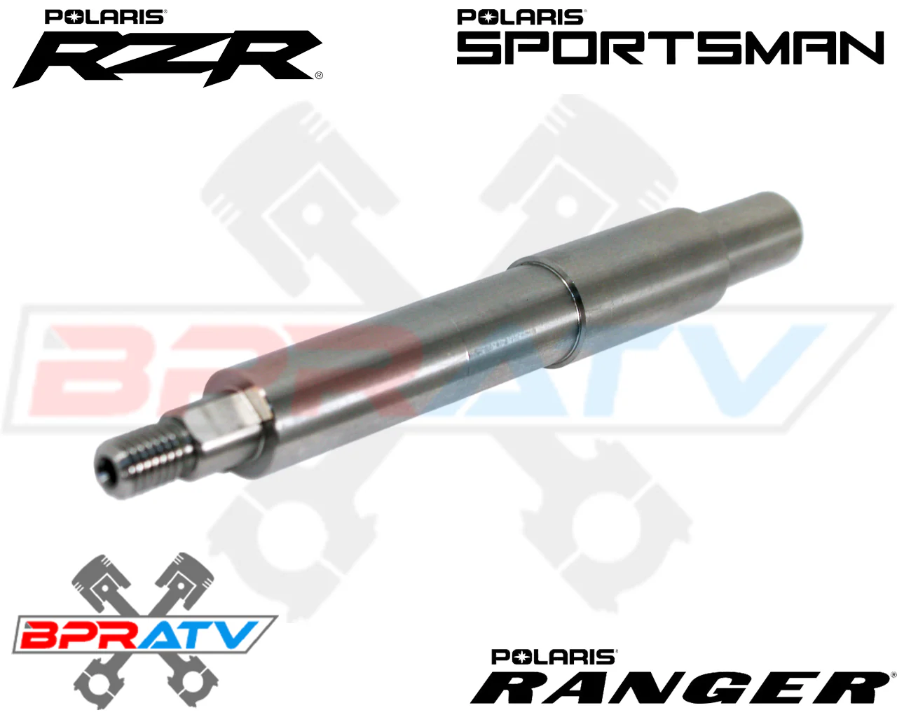 10-14 Polaris RZR 4 800 RZR4 800 BPR Heavy Duty OEM Replacement Water Pump Shaft - Image 5