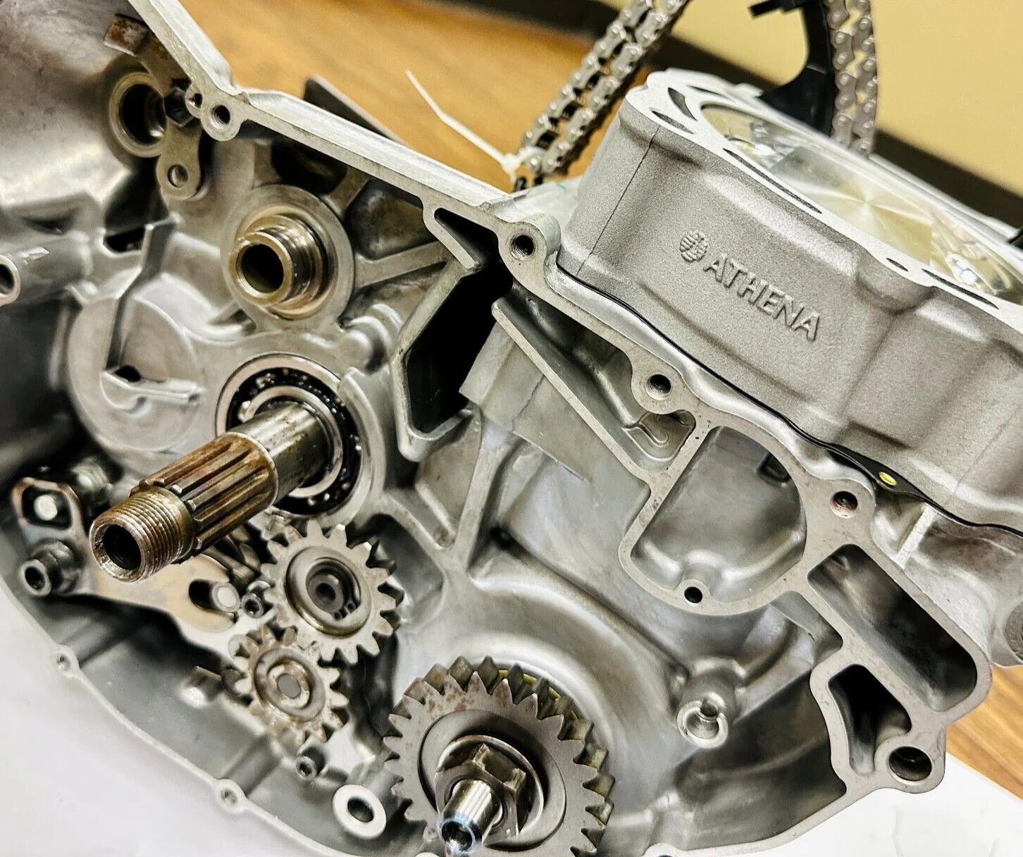 10-15 KX450F Rebuilt Assembled Motor Engine 100mm Big Bore Stroker Complete Redo - Image 10
