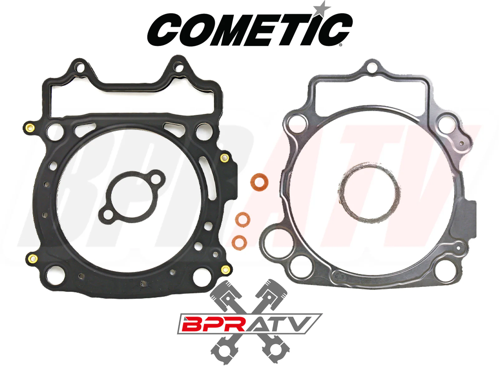 10-19 Yamaha YZ450F YZ 450F 97mm Stock Bore Cylinder Cometic Top End Gasket Kit - Image 8