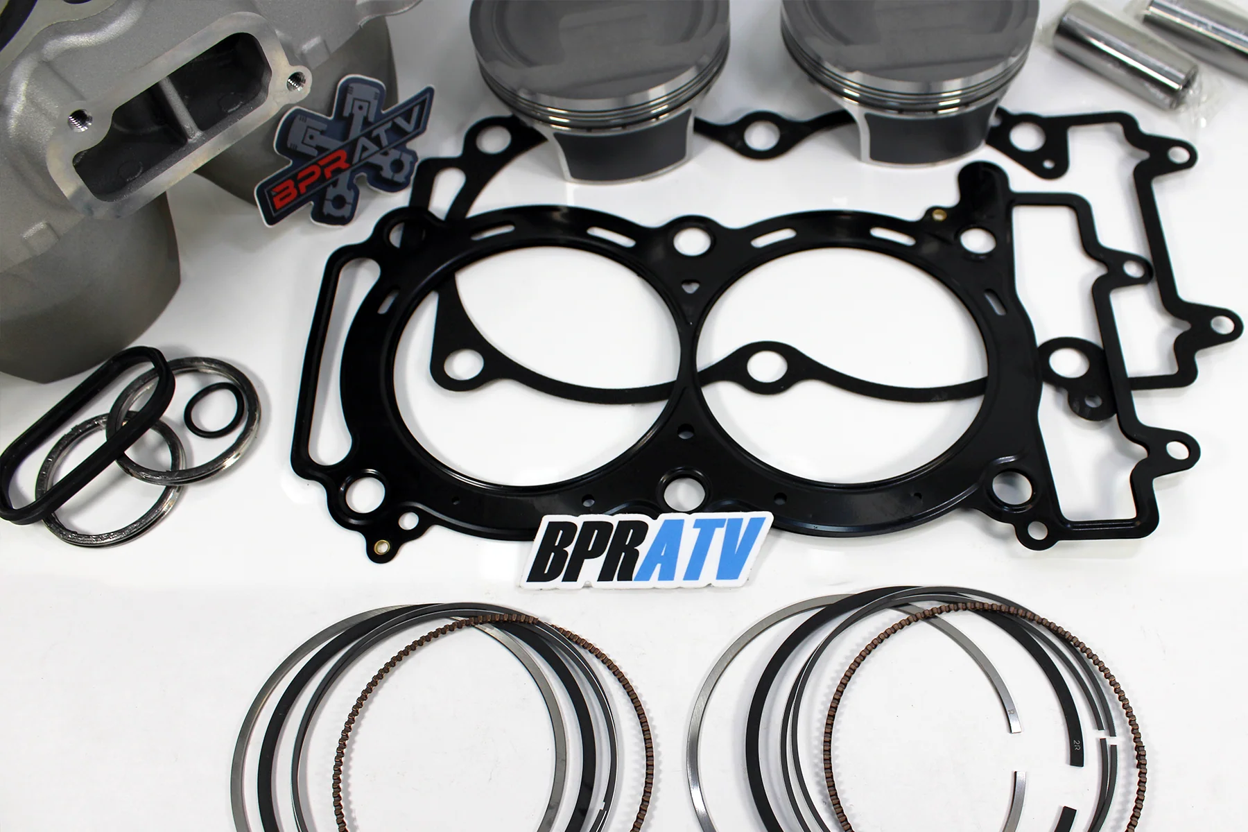 11 12 Polaris RZR XP 900 XP900 Cylinder & Pistons Full Motor Top End Rebuild Kit - Image 18