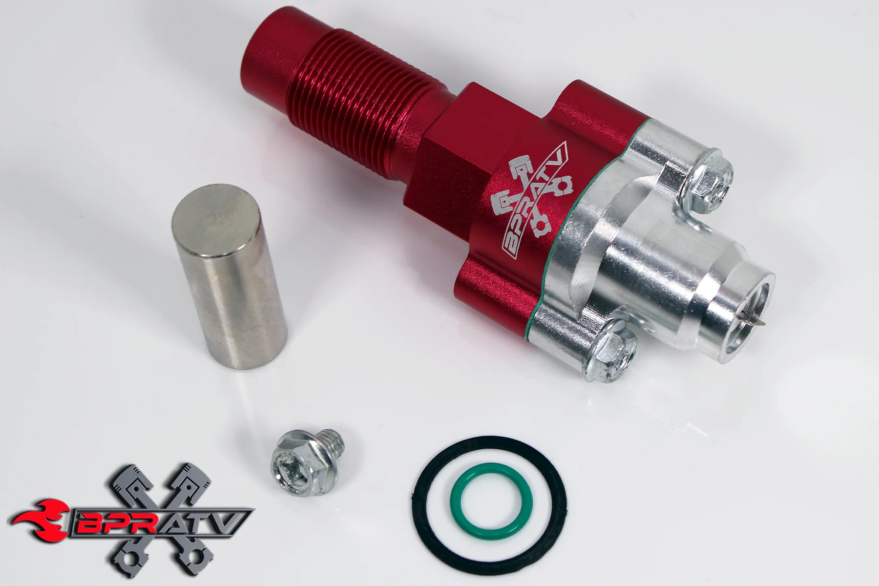 11-13 Polaris RZR XP900 XP 900 RED CNC Upgraded Cam Chain Timing Tensioner Kit - Image 8