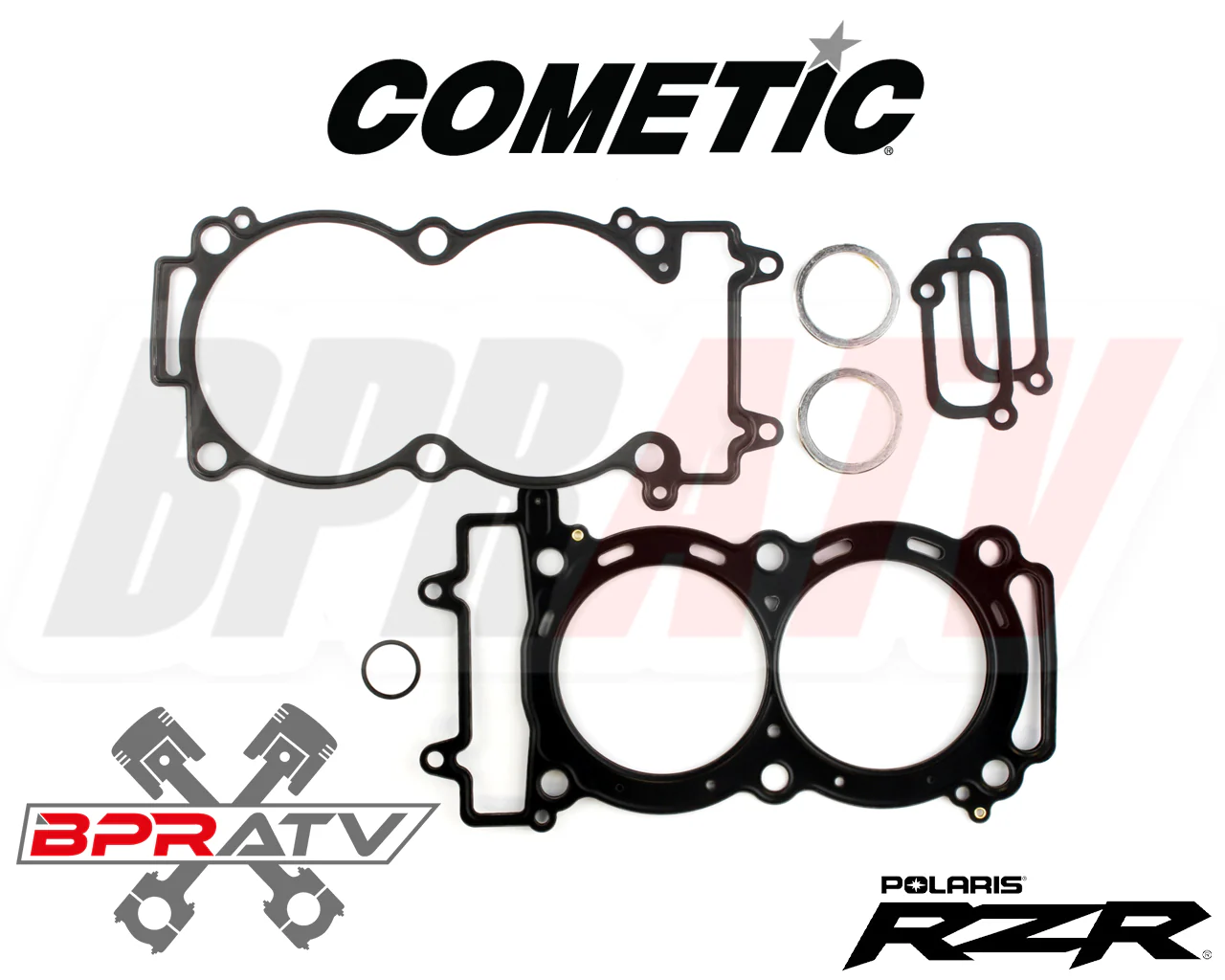 11-14 Polaris RZR XP 900 XP900 Cylinder 93mm Wiseco Pistons Cometic Gaskets Top - Image 12