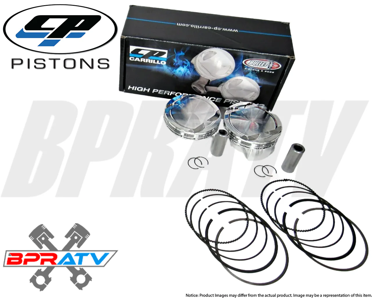 11-14 RZR XP 900 XP900 98mm 975 BIG BORE Cylinder CP Pistons Cometic Top End Kit - Image 9