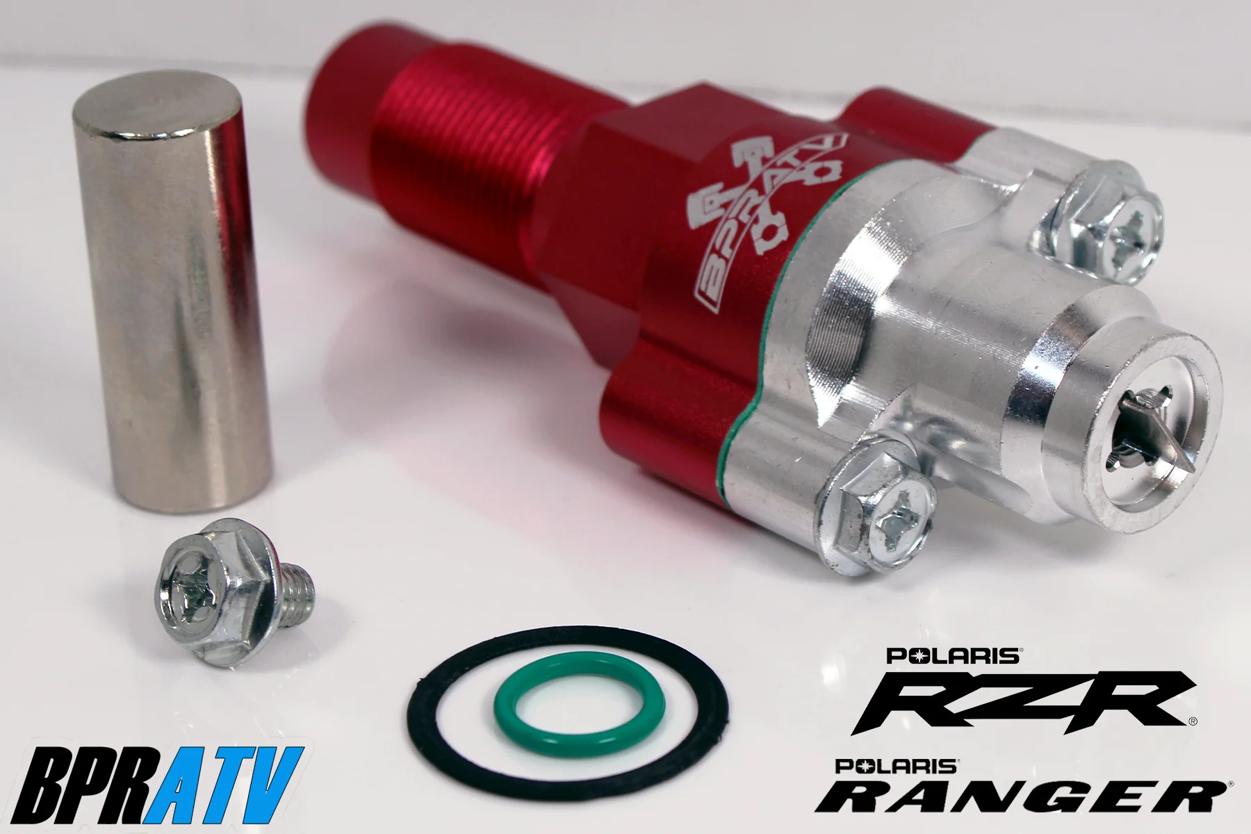 12 13 Polaris RZR XP 4 XP4 900 RED CNC Upgraded Cam Chain Timing Tensioner Kit - Image 9