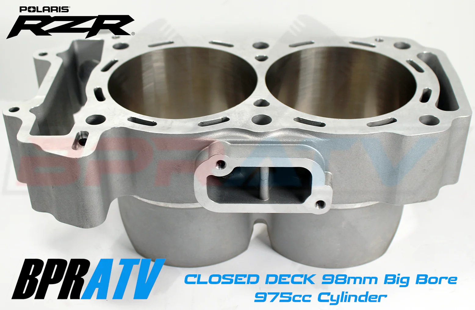 12-13 RZR 900 98mm Big Bore Cylinder Wossner Piston Cometic Top End Rebuild Kit - Image 14