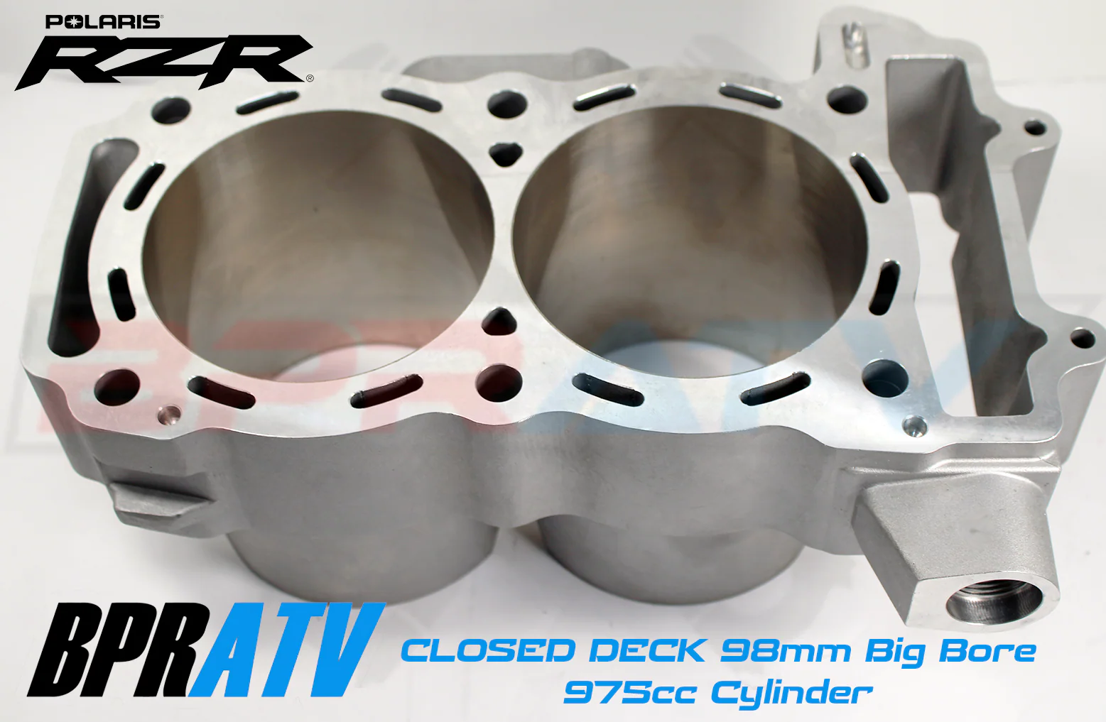 12-13 RZR 900 98mm Big Bore Cylinder Wossner Piston Cometic Top End Rebuild Kit - Image 3