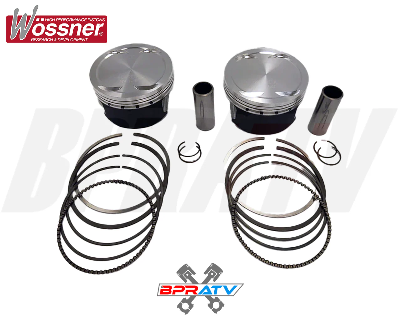 12-13 RZR 900 98mm Big Bore Cylinder Wossner Piston Cometic Top End Rebuild Kit - Image 7