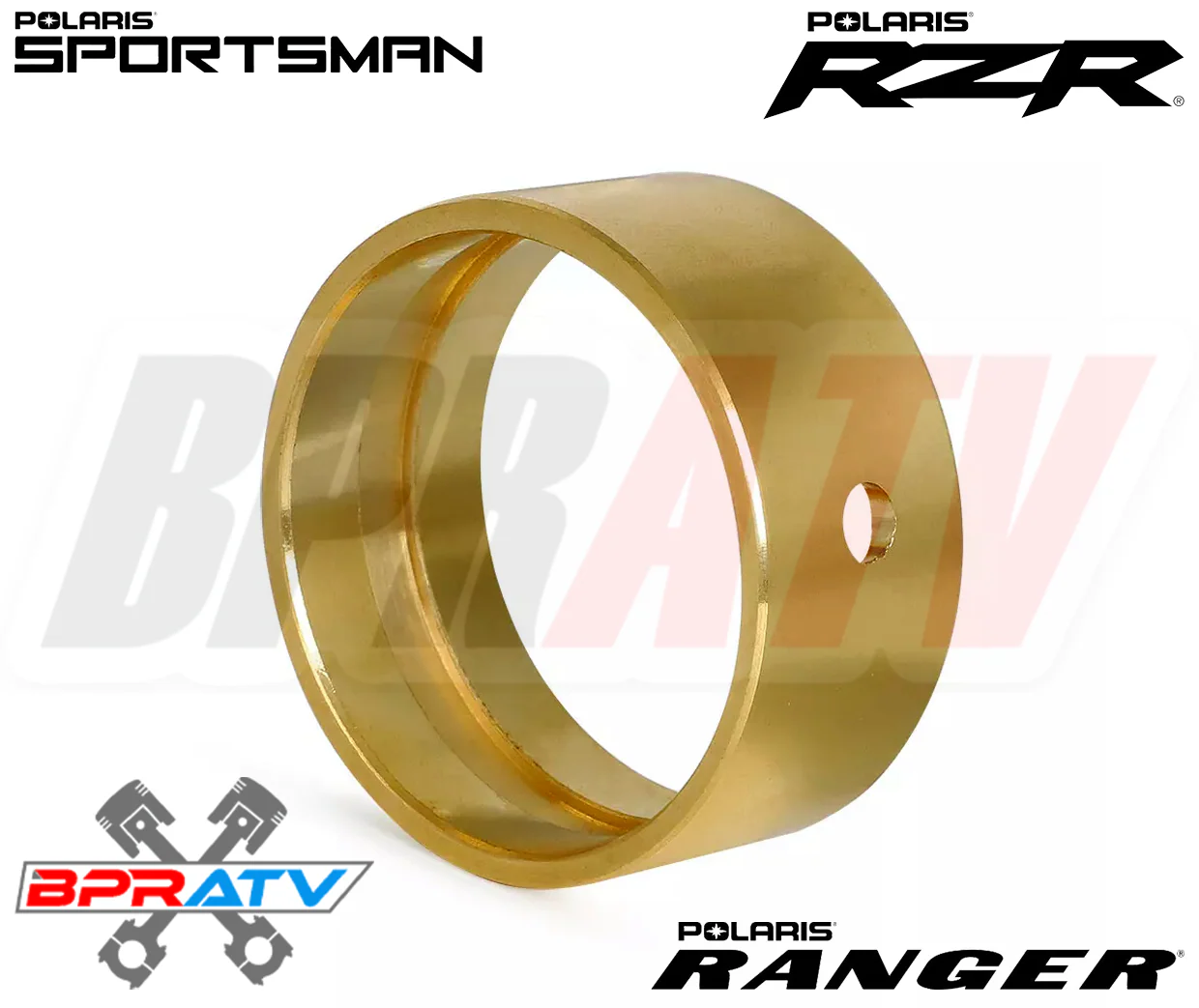 12-17 Polaris RZR 570 ACE 570 BPRATV Crankcase Main Bearing Bushing + Spacer Kit - Image 13