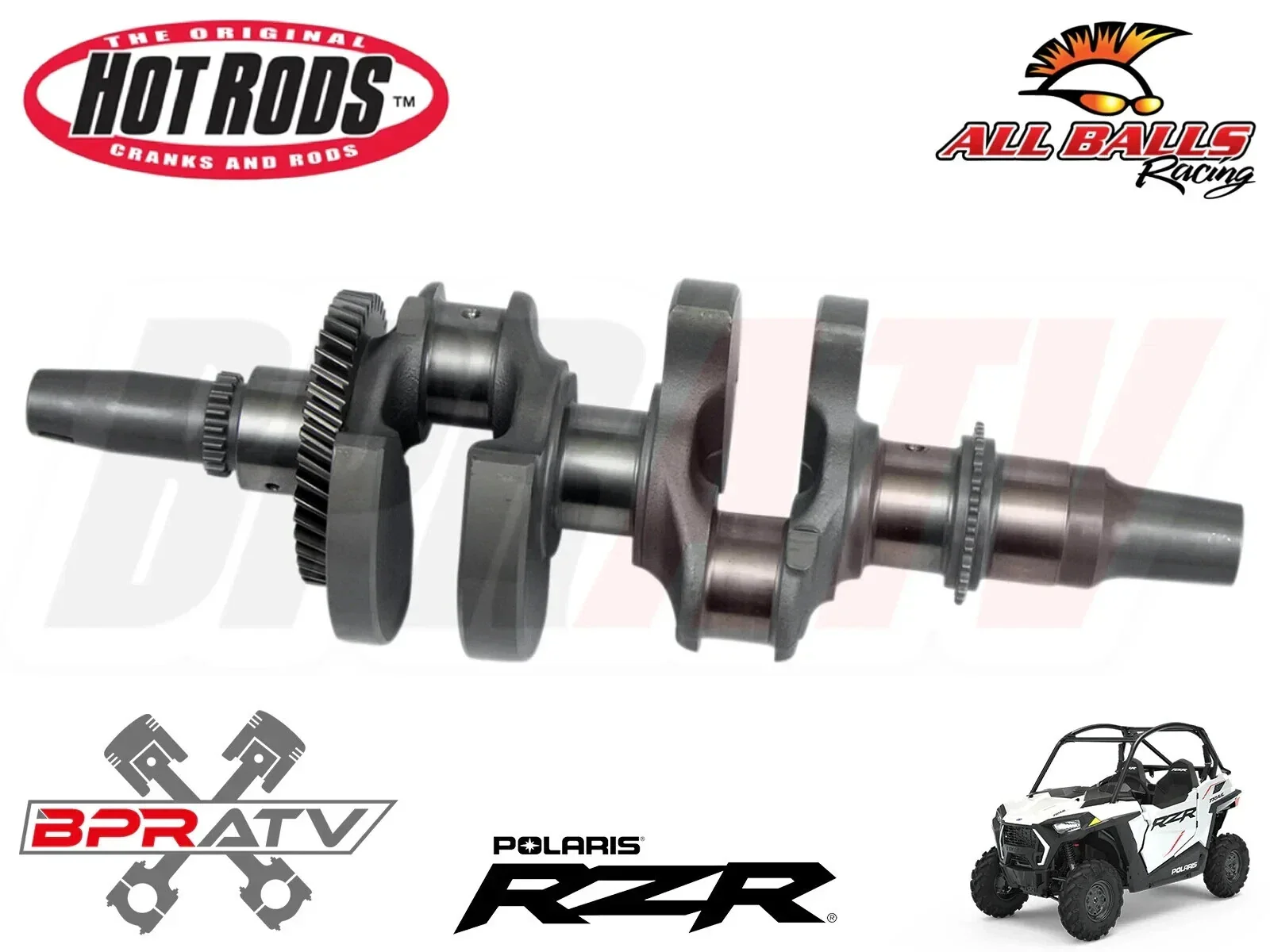 13 14 Polaris RZR XP900 XP 900 Hot Rods Heavy Duty Crankshaft & Connecting Rods - Image 10