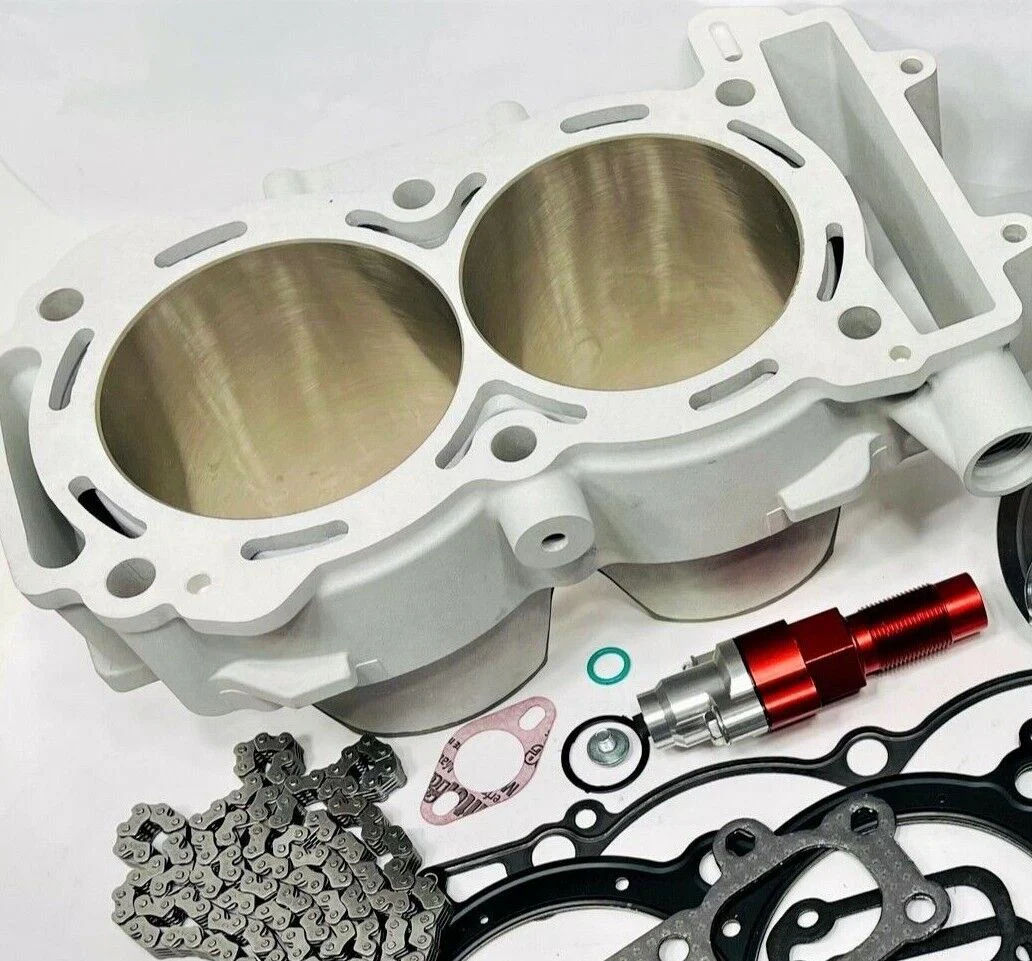 13 14 RZR XP 900 Top End Rebuild Kit 93m Complete Stock Bore Assembly Head Studs - Image 4
