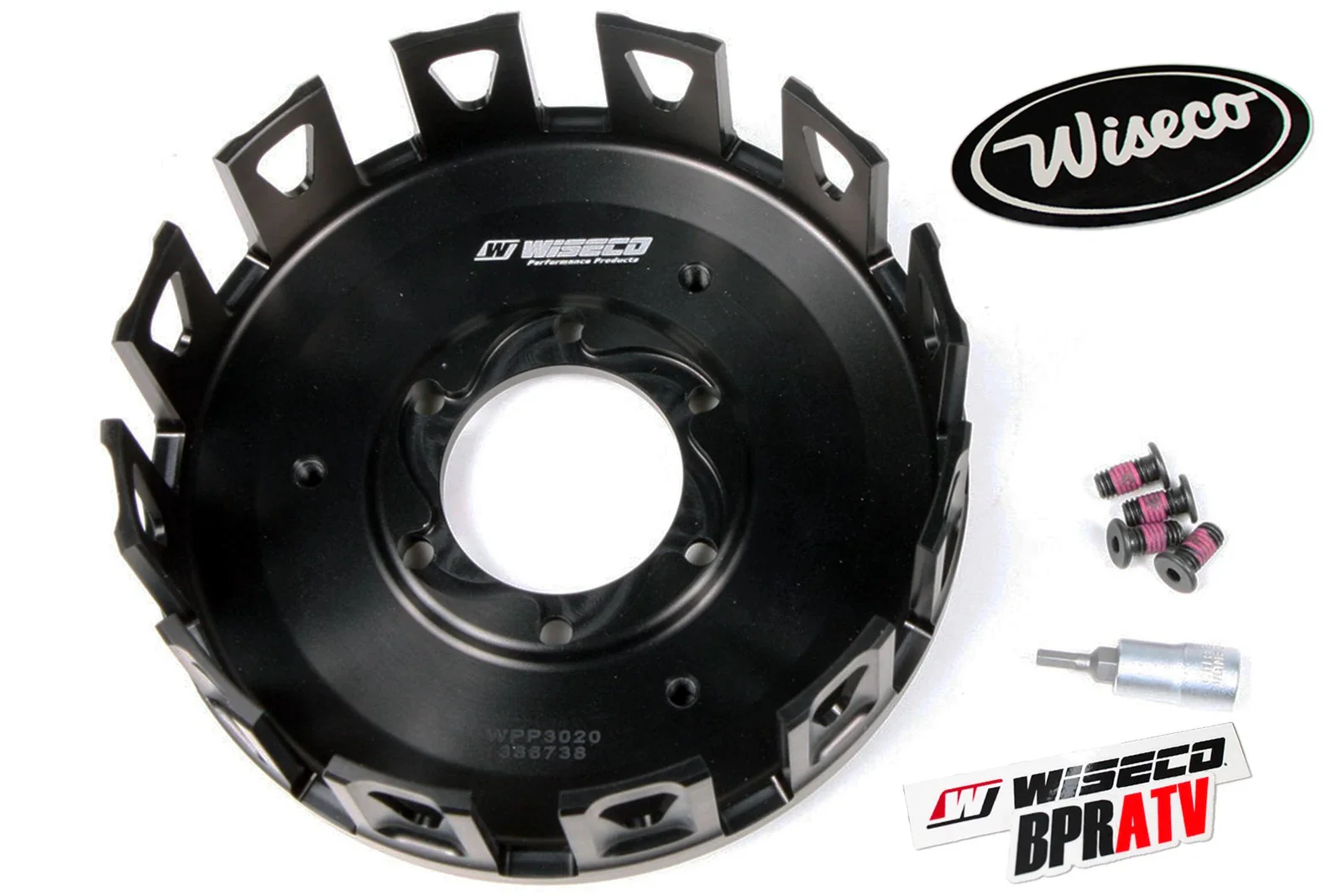 13-16 Honda CRF450R CRF 450R Wiseco Heavy Duty Billet Clutch Basket Fiber Spring - Image 2