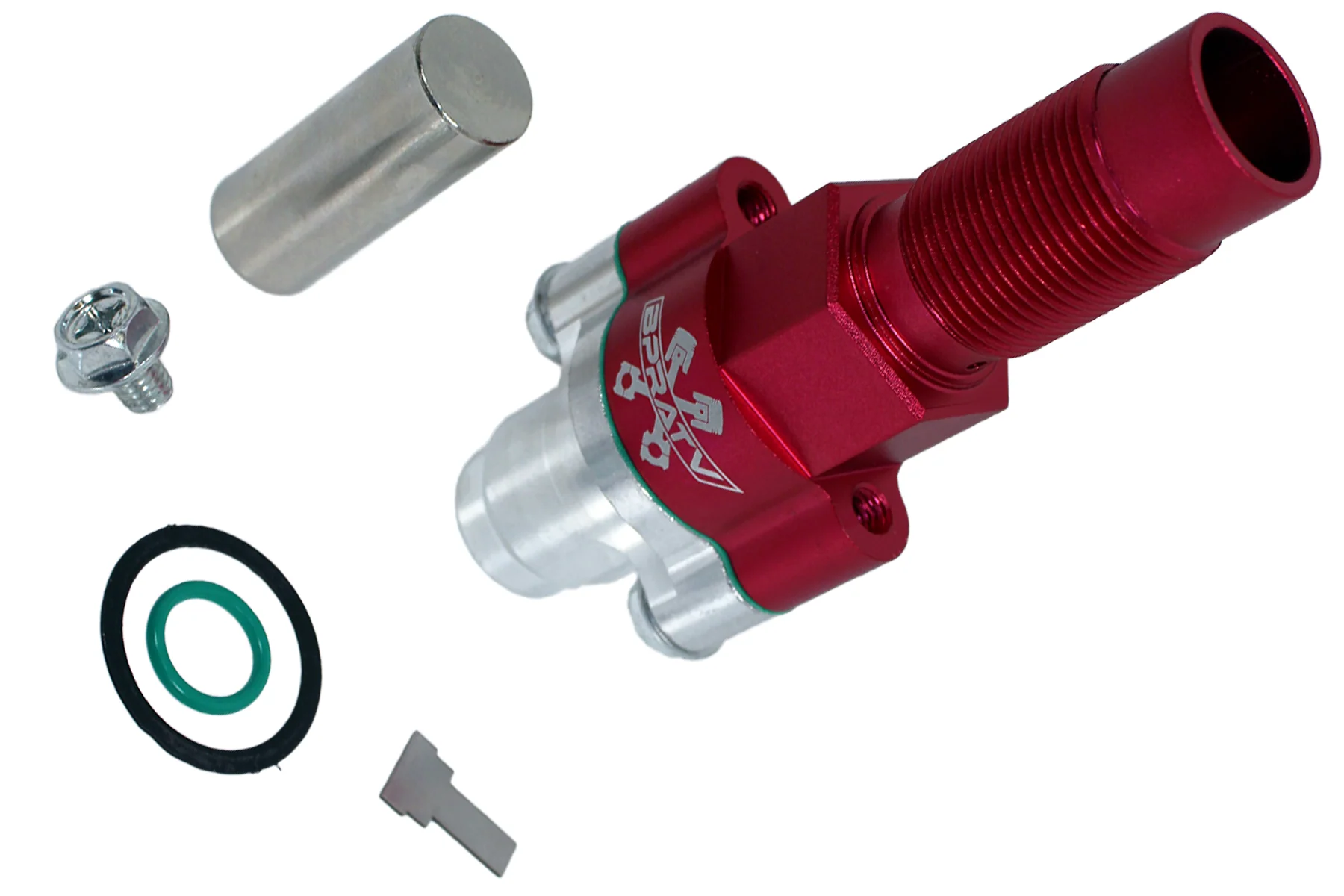 14-16 Polaris Ranger Crew 900 RED Billet Upgraded Cam Chain Timing Tensioner Kit - Image 4