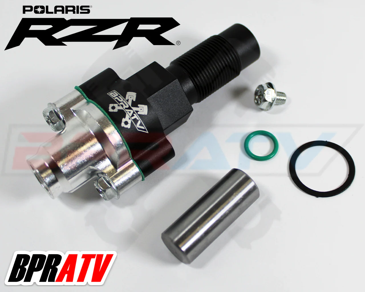 14-16 Polaris RZR900 RZR 900 BLACK CNC Upgraded Cam Chain Timing Tensioner Kit - Image 3