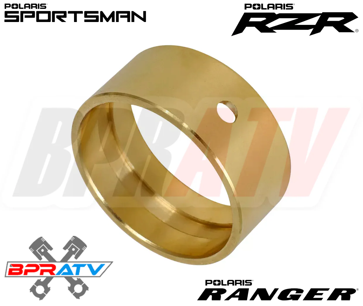 14-17 Polaris Ranger Crew 570 BPRATV Crankcase Main Bearing Bushing + Spacer Kit - Image 15