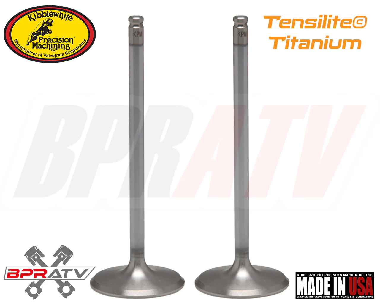 14-18 Yamaha WR250F WR 250F Kibblewhite TITANIUM Intake Exhaust Valves RED Seals - Image 8