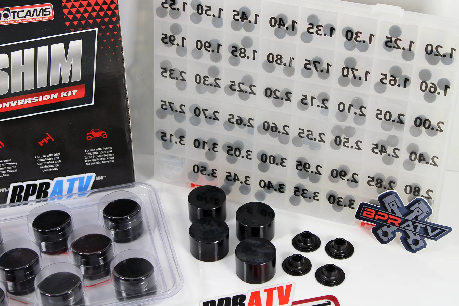 14-20 Polaris RZR 900 XP 900 Hot Cams Valve Shim Conversion Kit Hotcams Shim Kit - Image 10