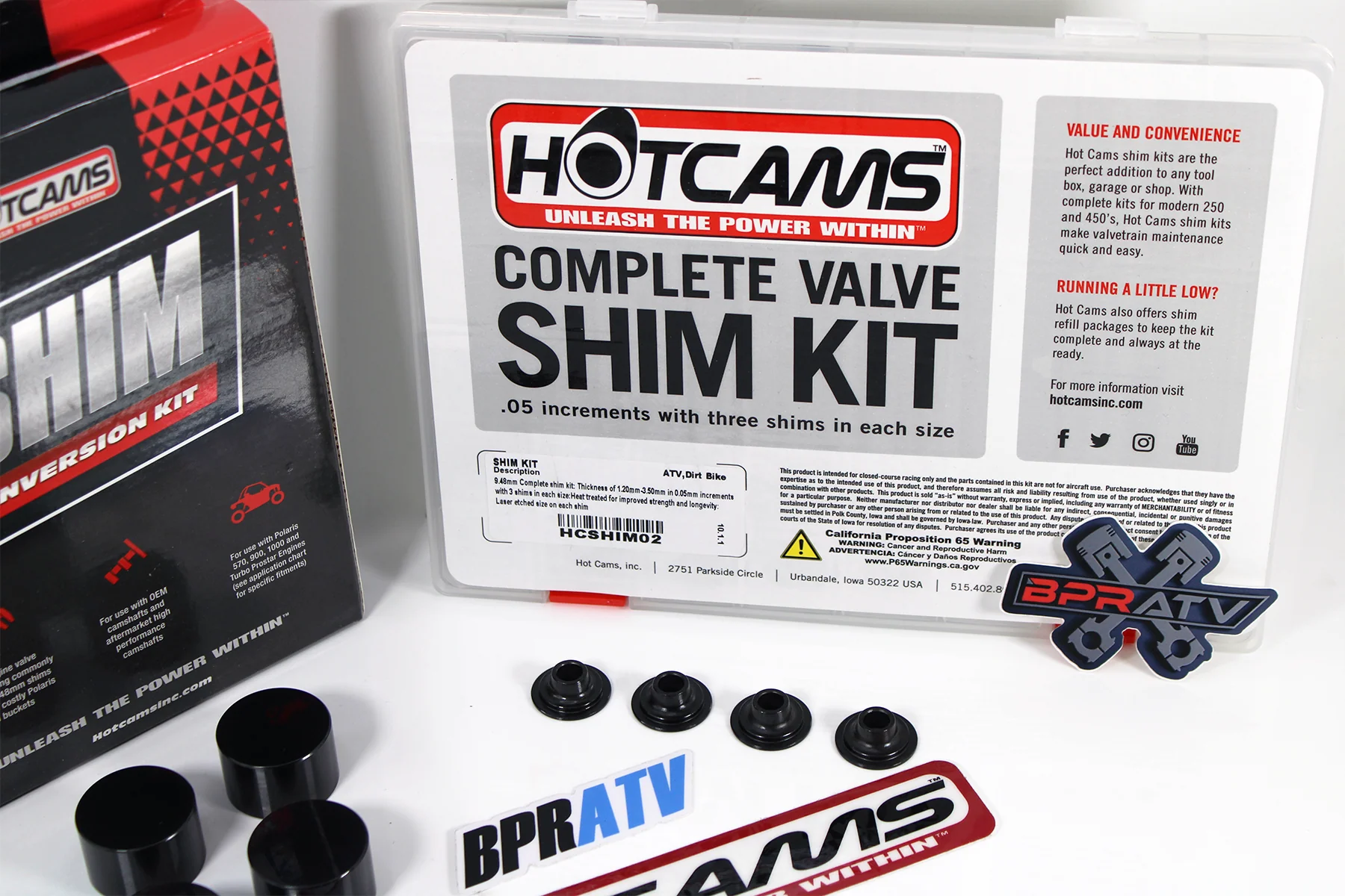 14-20 Polaris RZR 900 XP 900 Hot Cams Valve Shim Conversion Kit Hotcams Shim Kit - Image 12