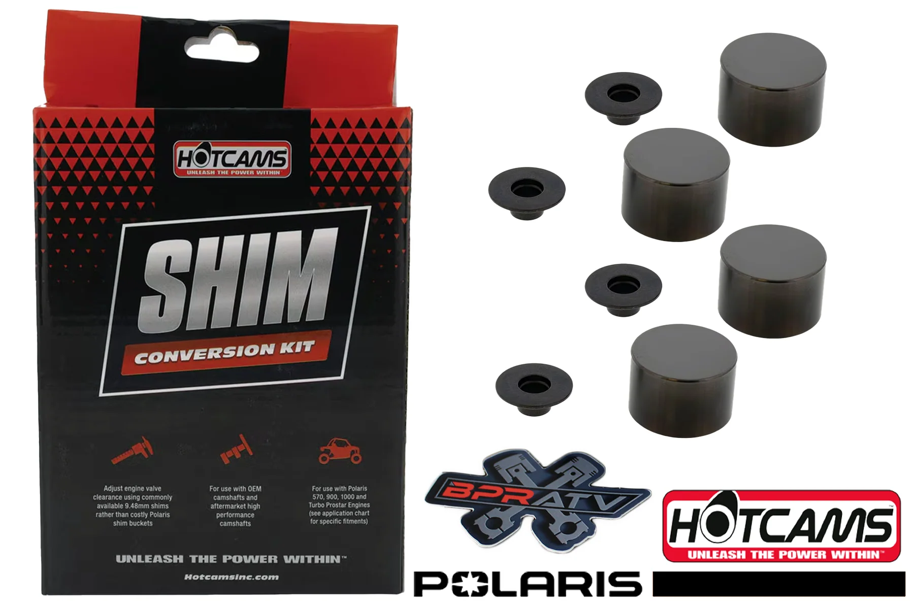 14-21 Polaris Ranger 570 Hot Cams Valve Shim Conversion Kit Hotcams Shim Kit DLC - Image 11